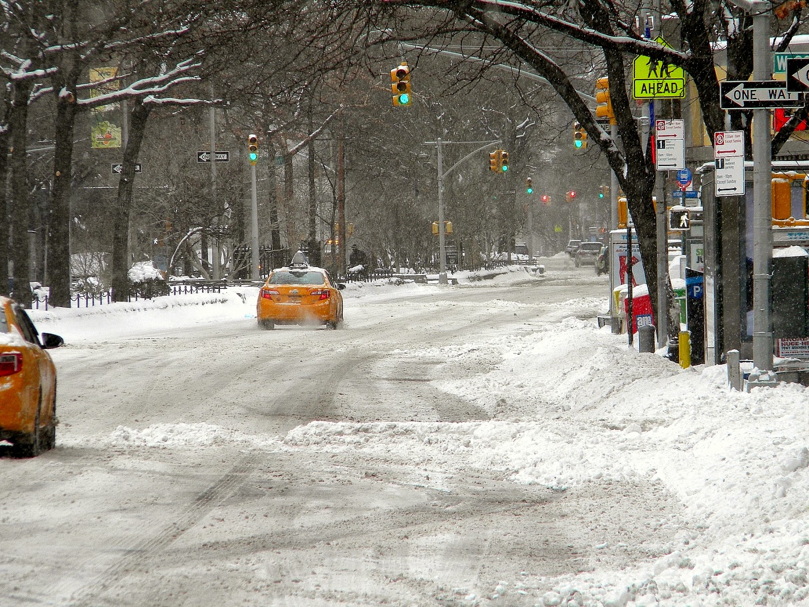 Winter Snow New York City Public Domain Clip Art Photos and Images