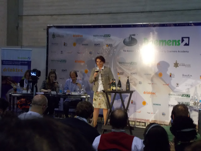 Irina Zimmermann no Campeonato Mundial de Sommelier de Cerveja