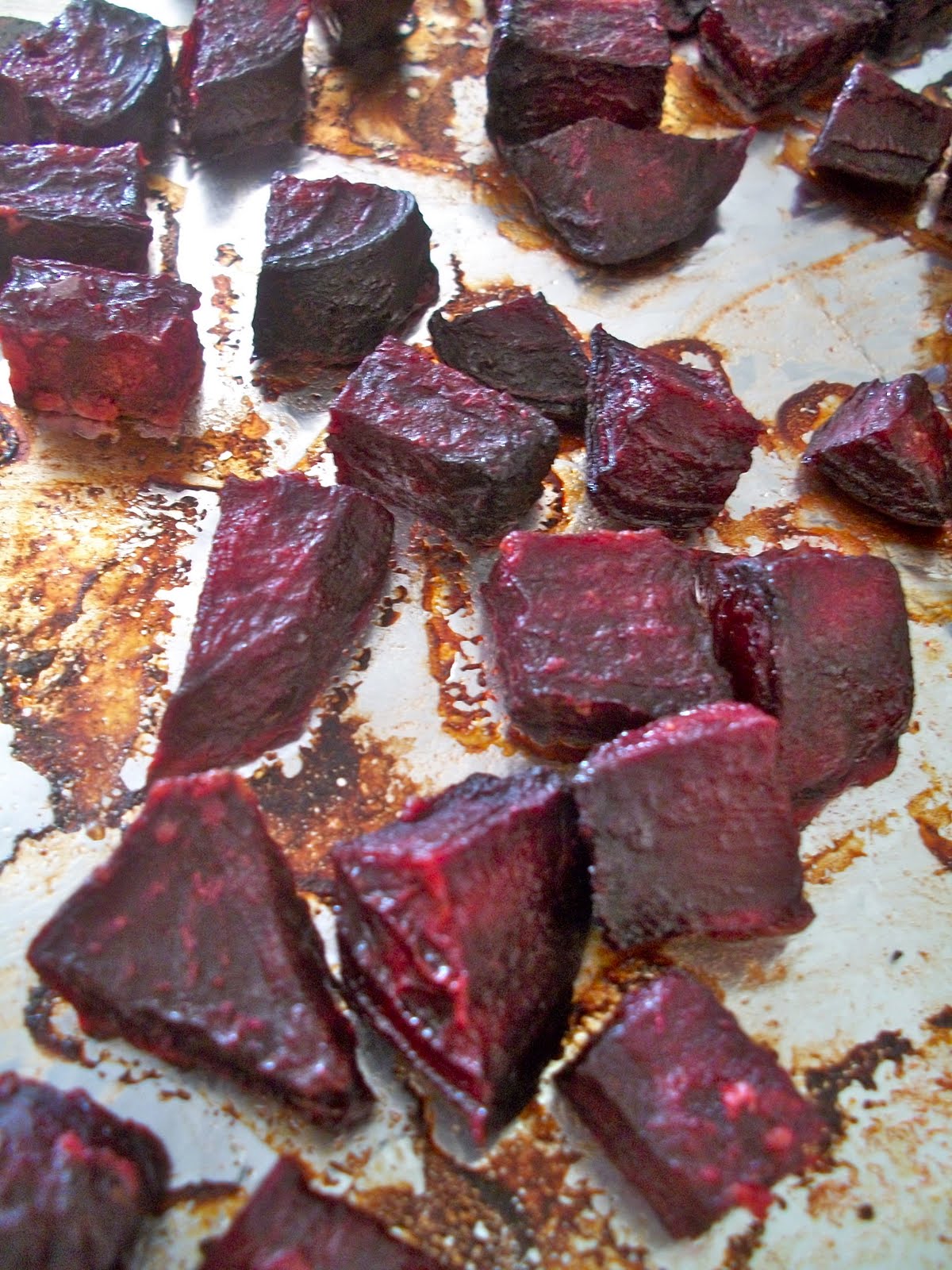 Brooke Bakes Ovenroasted Ginger Beets