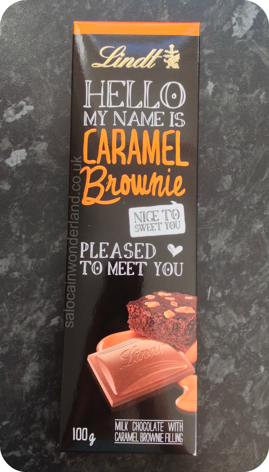 Saloca in Wonderland Lindt Say Hello Chocolate