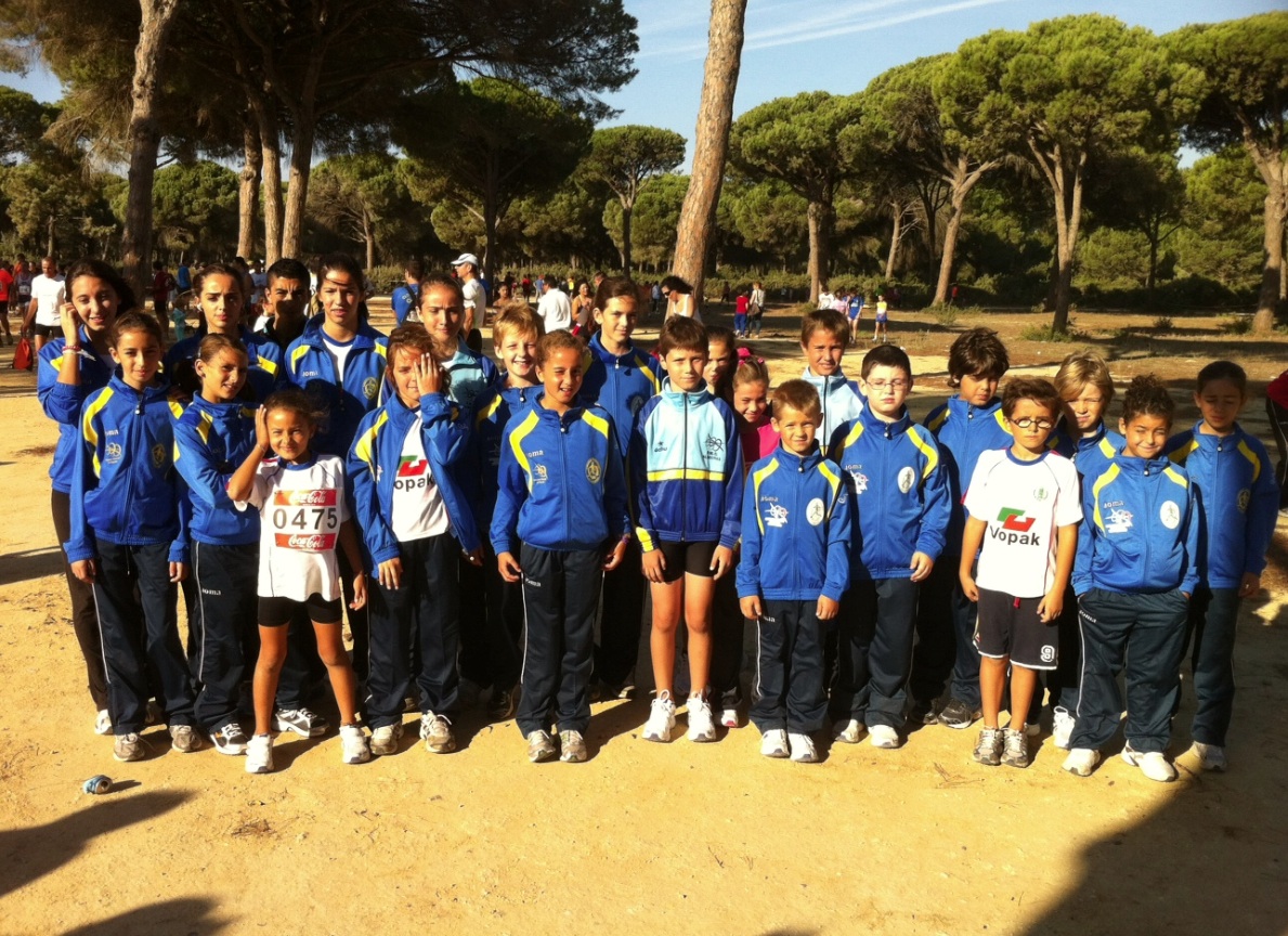 5 PODIUMS PARA EL PROMOCIÓN ALGECIRAS EN EL VIII CROSS EL COLORADO EN