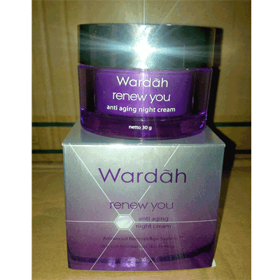 beautifull wardah white secret renew you anti anging beautifull wardah white secret renew you anti anging