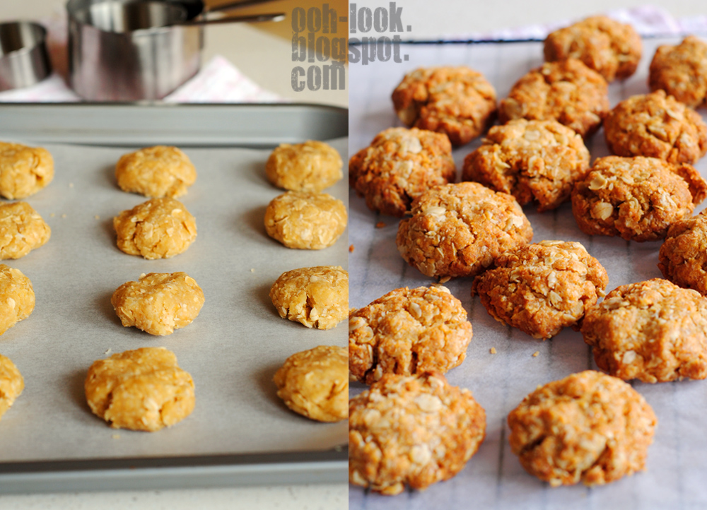 Ooh, Look... Baked in tradition ANZAC biscuits for a royal wedding