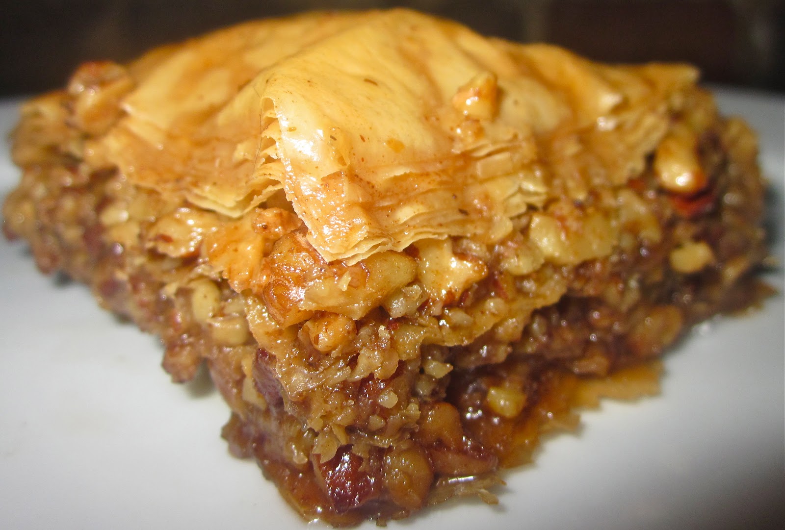 Haute + Heirloom Brown Butter Baklava with a Spiced Honey Soaking Syrup