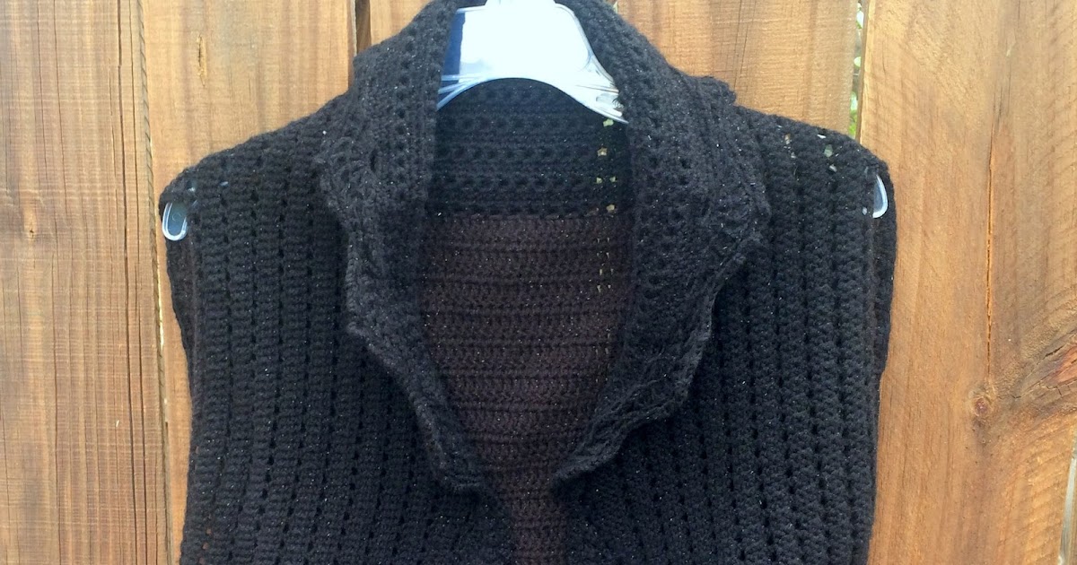 Calleigh's Clips & Crochet Creations Drops Waistcoat Pattern Review