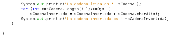 como leer cadenas en java invertir una cadena en java septiembre 2011 como leer cadenas en java invertir una cadena en java septiembre 2011
