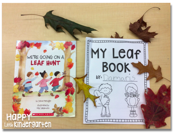 Happy Little Kindergarten: We're Going on a Leaf Hunt Activity Book!