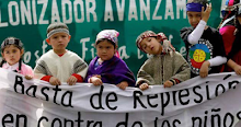 El mal gobierno permite todas las formas de represión que ahora recae sobre niños y niñas mapuches