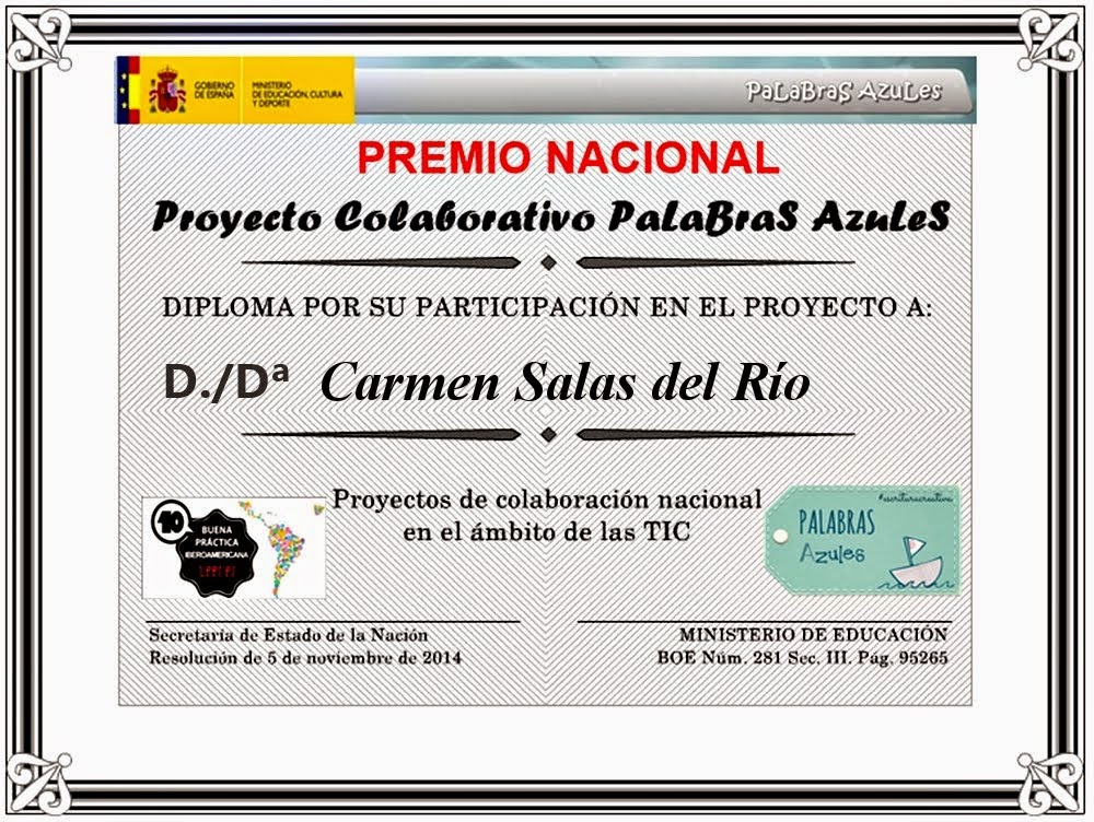 Premio Nacional de Educación 2014