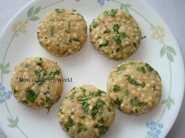 sabudana vada