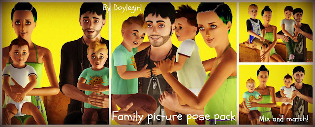 Позы и анимации для Pose Player. PicMonkey+Collage
