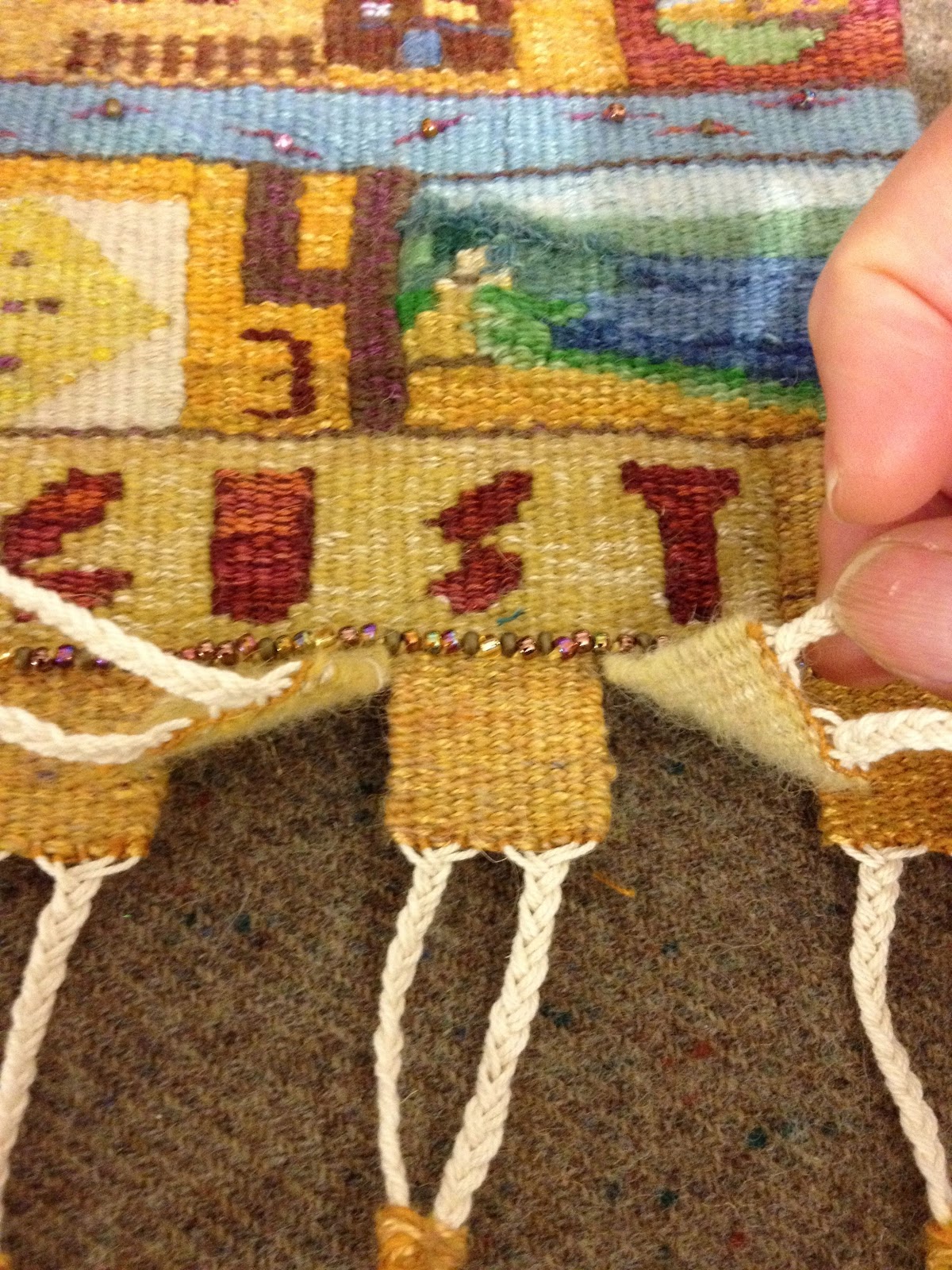 J Meetze Threads More Tapestry Finishing Ideas