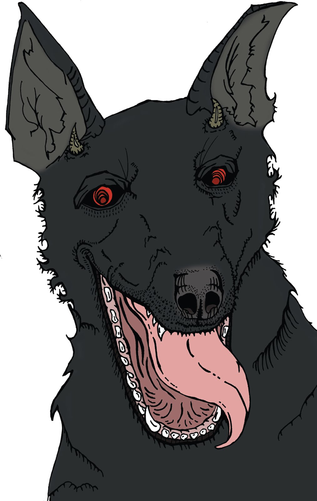 Robyn Elderfield Illustrator Evil Dogs, El Cadejo