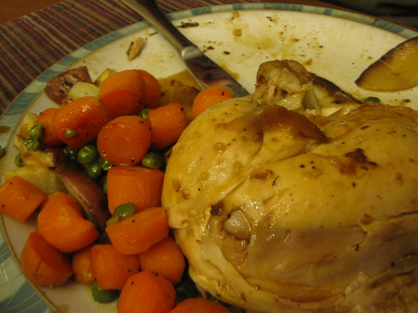 5 Bowls of Soup Classic Roast Chicken with Julienne Glazed Carrots and