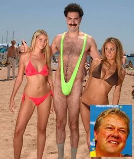 Olympic News Australian athlete loses bet, has to wear Borat mankini to Olympic Opening Ceremony