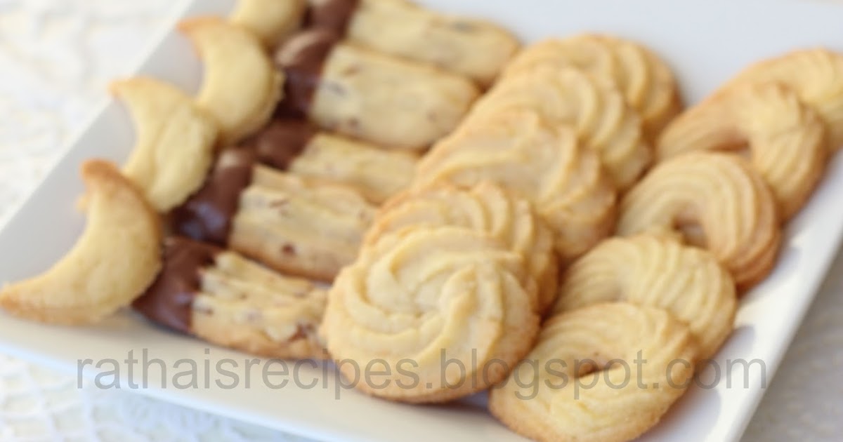 Rathai's Recipes Butter cookies