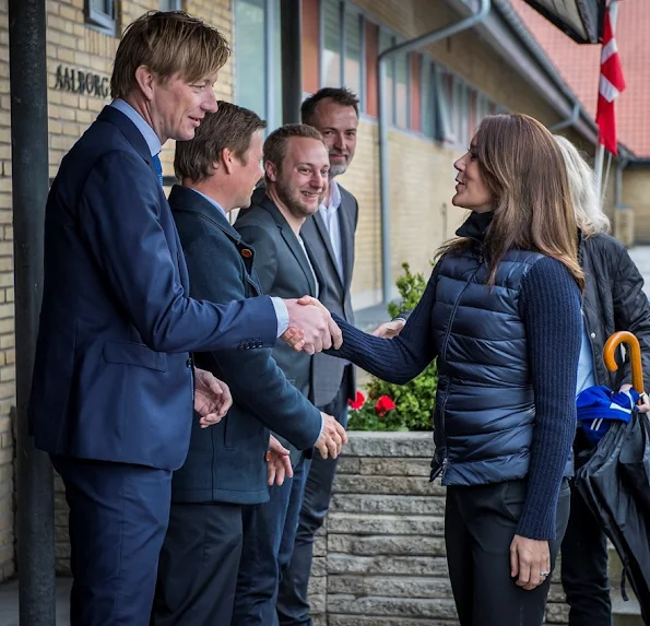 Crown Princess Mary of Denmark accompanied by representatives from the Mary Fonden opened Råd til Livet (Advice for Life) at Mødrehjælpen