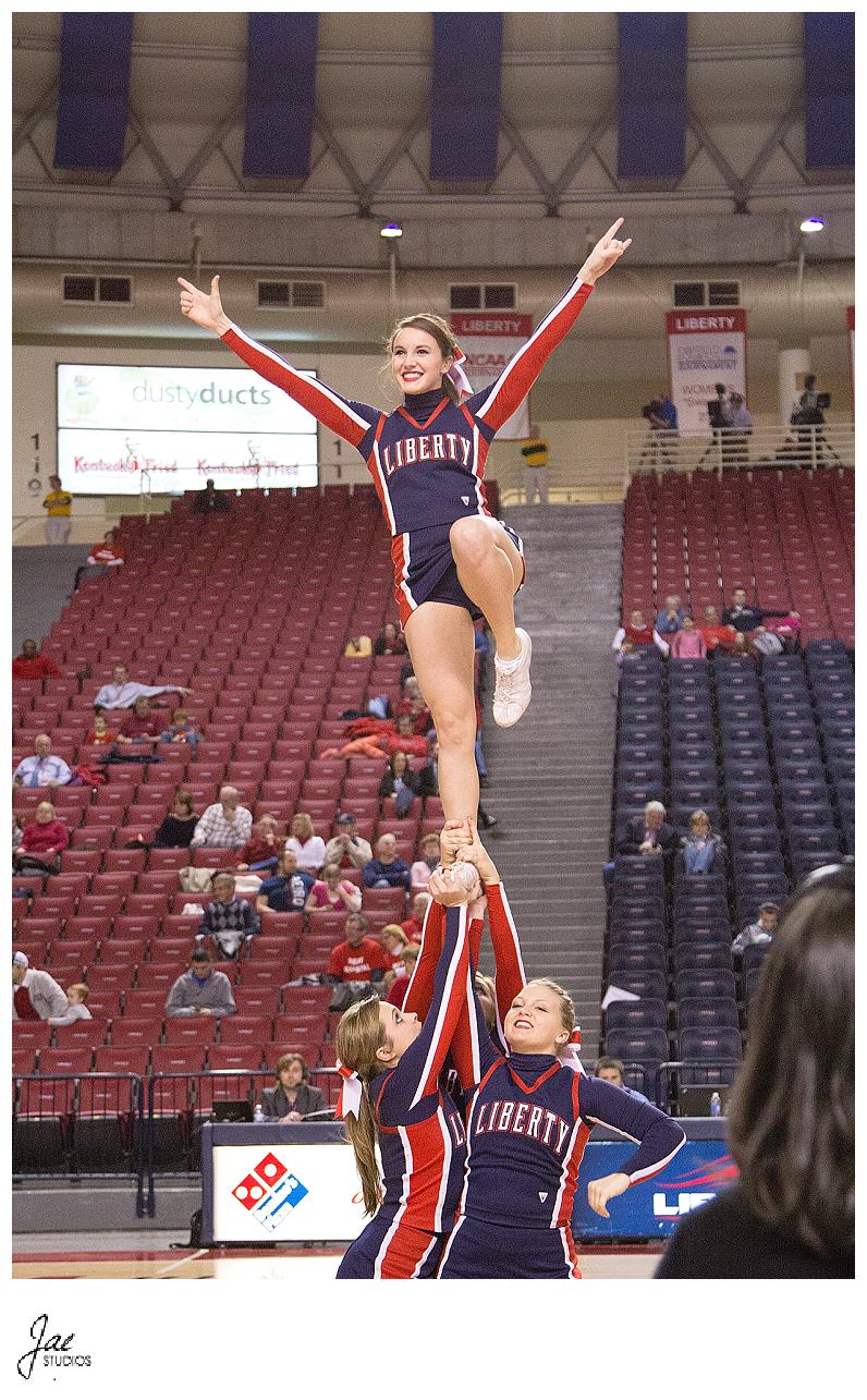 Jae Studios CHEER Liberty University Women's Basketball February