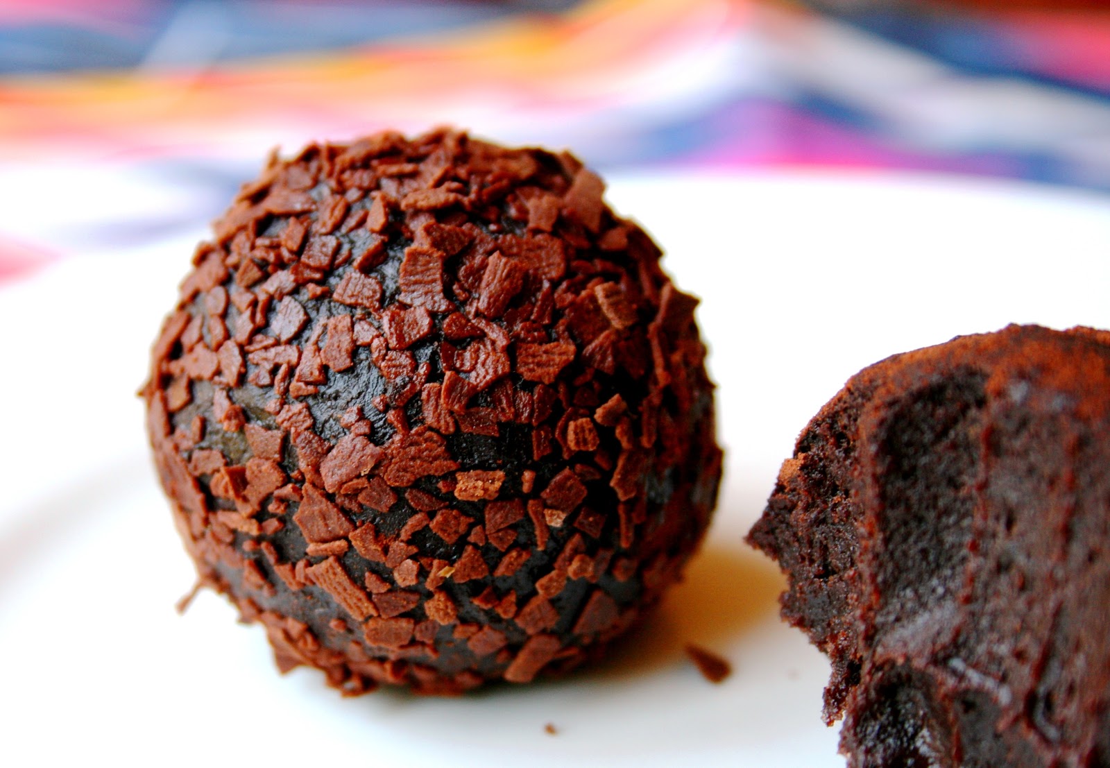 chocolate cake rum balls