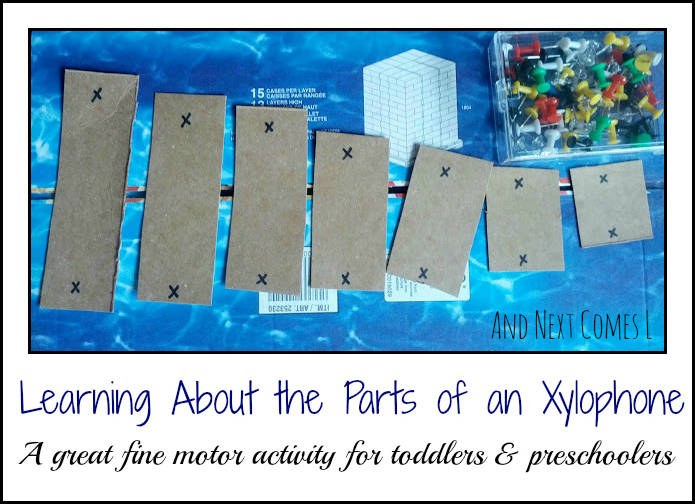 Fine Motor Xylophone Activity And Next Comes L
