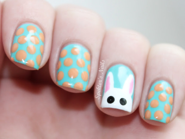spektor's nails easter bunny &