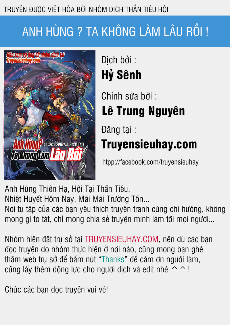 Anh Hùng ? Ta Không Làm Lâu Rồi Chap 103 - Next Chap 104