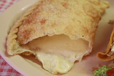 Inside of the Special Quesadilla Inside of the Special Quesadilla