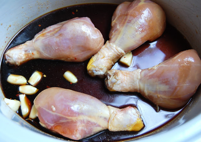 slow cooker chicken legs