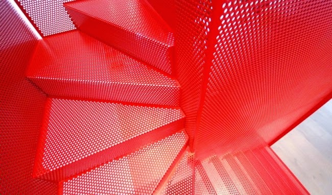 Modern Design from Do Ho Suh, metal stairs design 2015