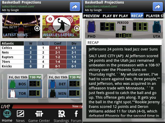 Best NBA News for Android, Livesport24 NBA