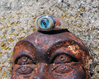 small blue eye ring by alex streeter