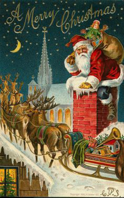 VINTAGE SANTA CLAUS