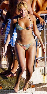 Beyonce Knowles In Bikini