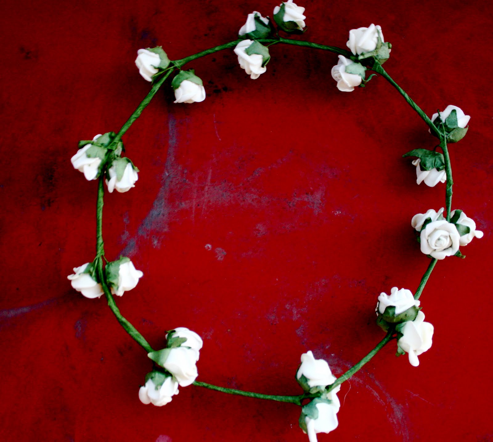 the goldsmith's daughter chaplet. wreath. garland. whatever