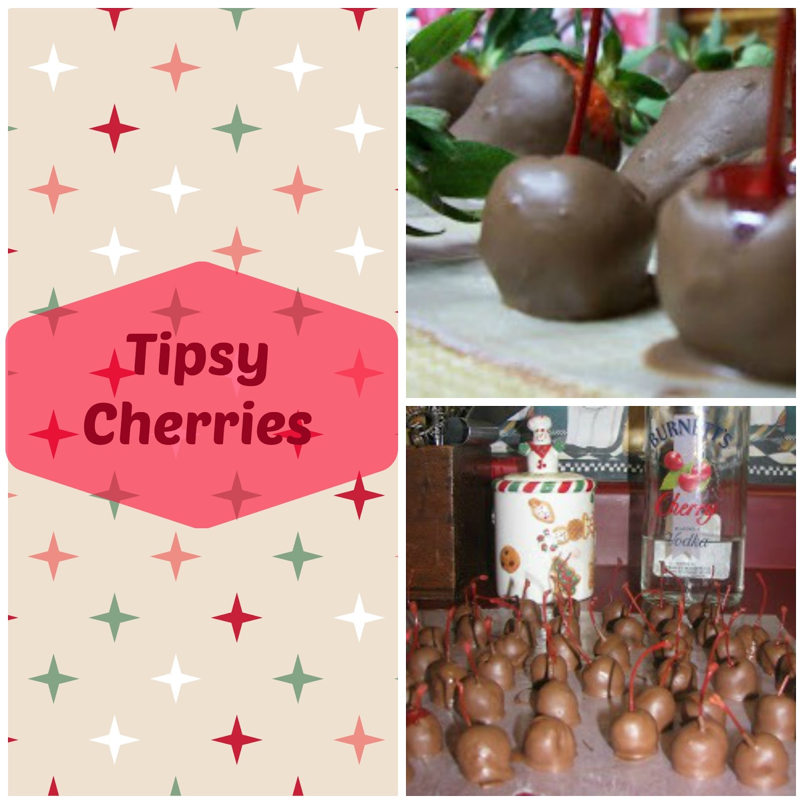 Christmas Tree Lane HandcraftedEdibles2015 Tipsy Cherries