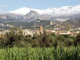 Gójar con Sierra Nevada al fondo