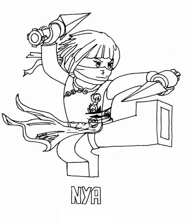 Lego Ninjago Coloring Pages title=