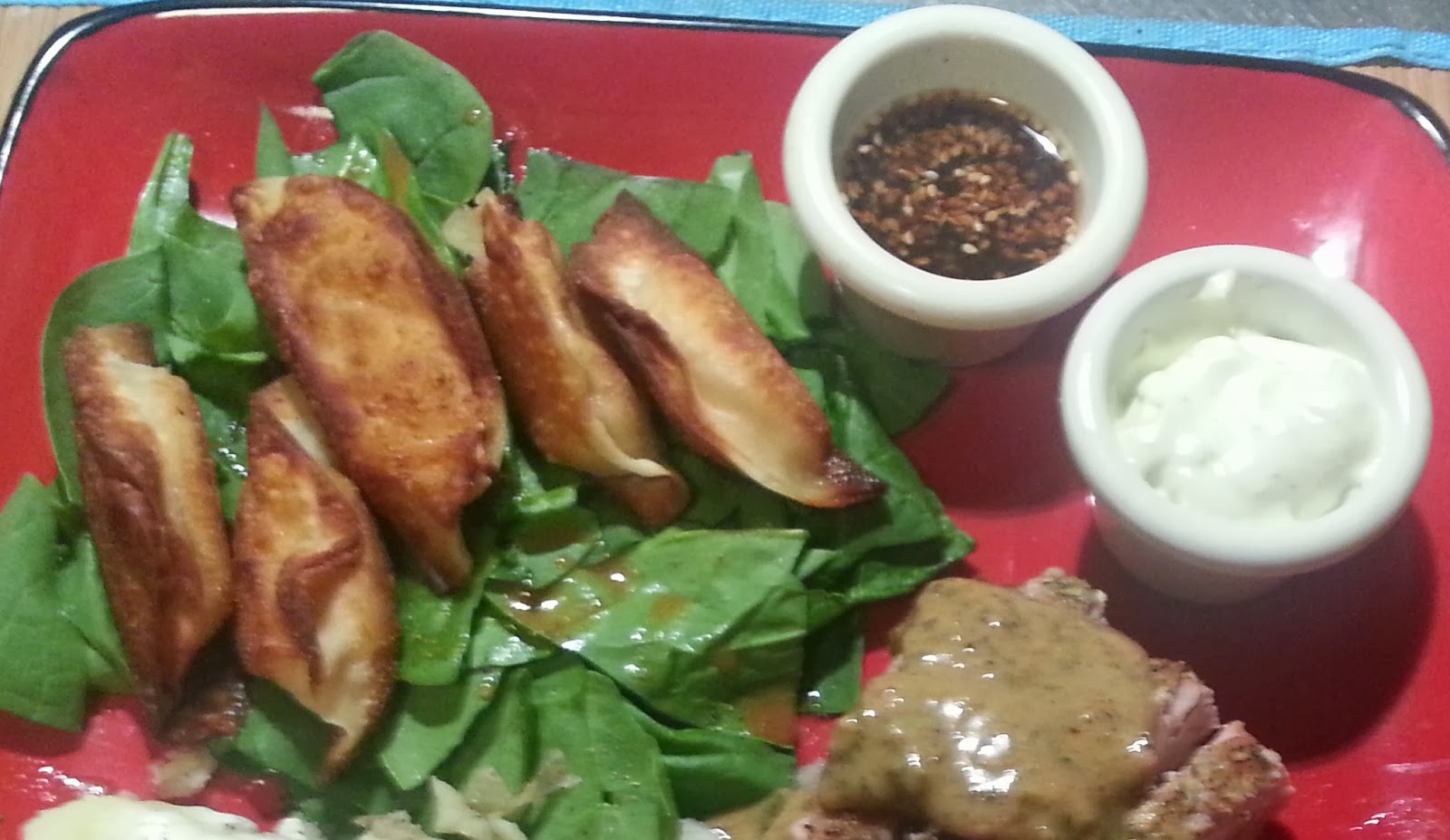 Turnip the Beet Crab Cheese Wontons!!!