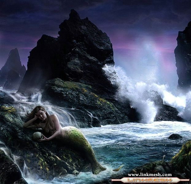 imagenes de Sirenas - Página 4 Sola_entre_las_piedras