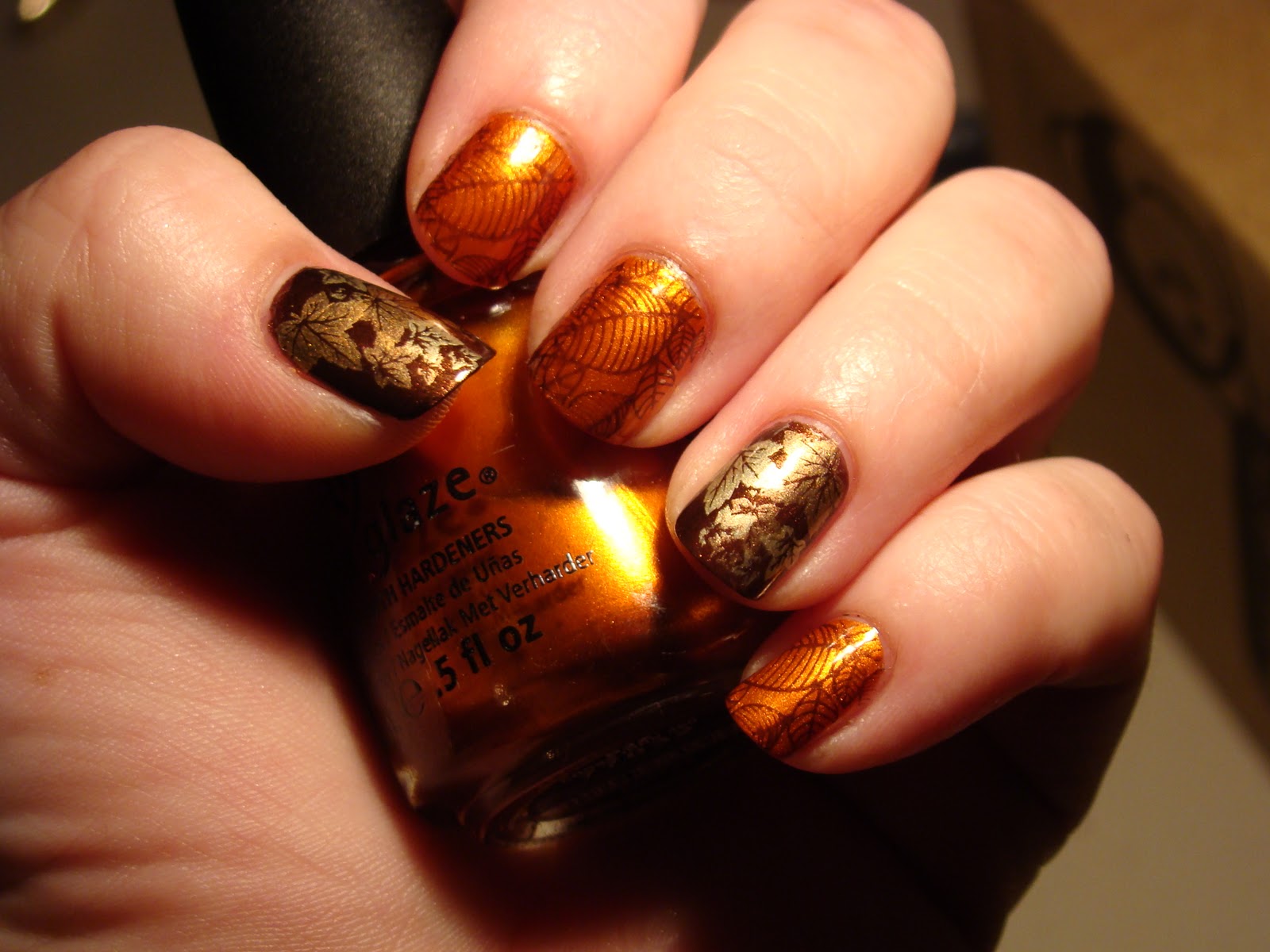 Gorgeous Autumn Inspired Nails - From Mane 'n Tail