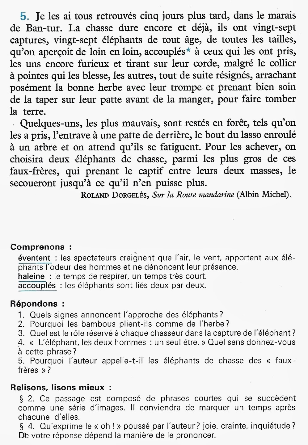 Téléchargement gratuit Images Chasse A L Elephant Roland Dorgeles Litterature Au Primaire actualisé par