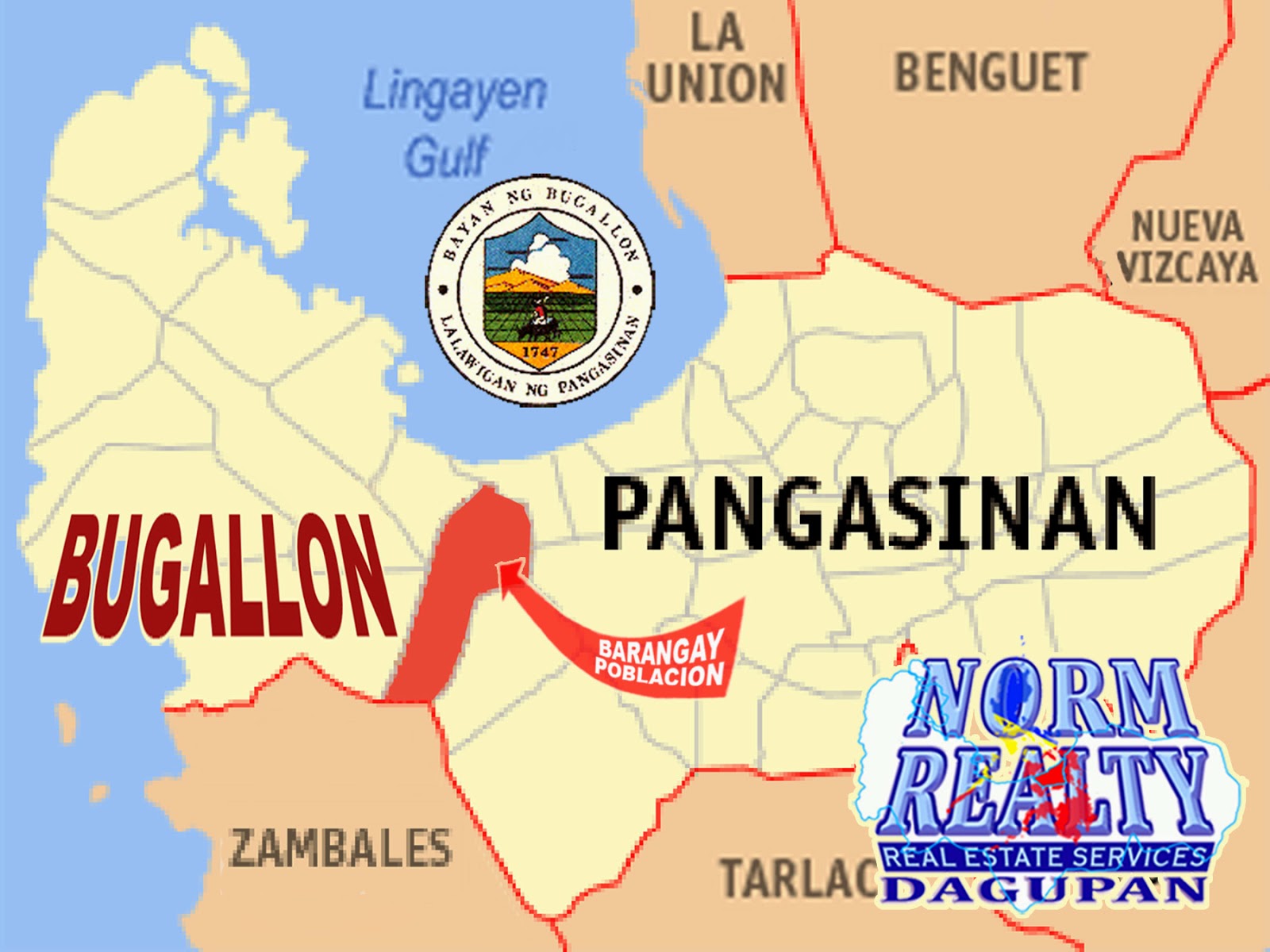 NormRealty Dagupan Bugallon Pangasinan 6078sqm Prime Land Along