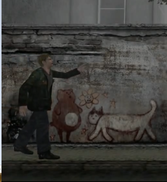 The cat motif in Silent Hill 2 silenthill