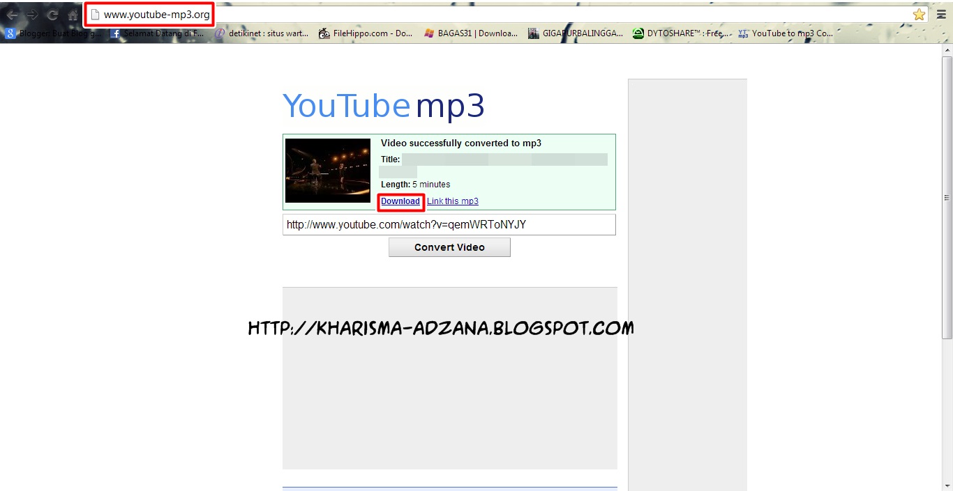 Cara Download Mp3 Di Youtube Cara Download Mp3 Di Youtube