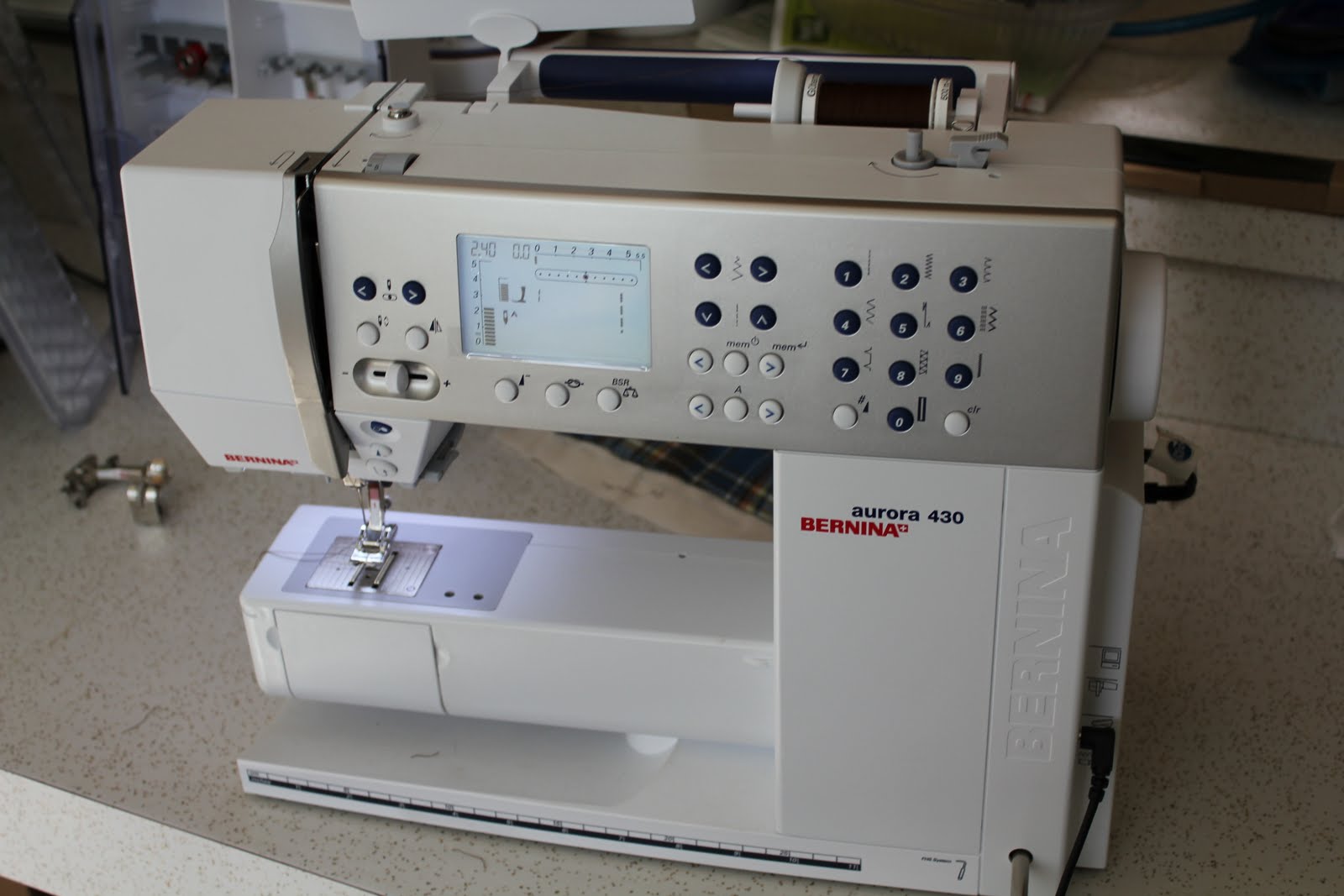 Pammie and the P's Bernina Aurora 430! & Embroidery Yeah or Nay?