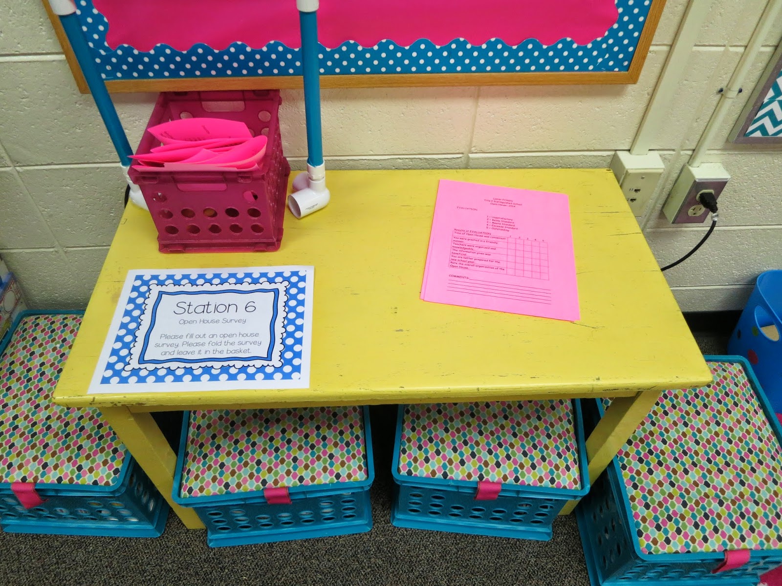 Open House Stations The Elementary Darling