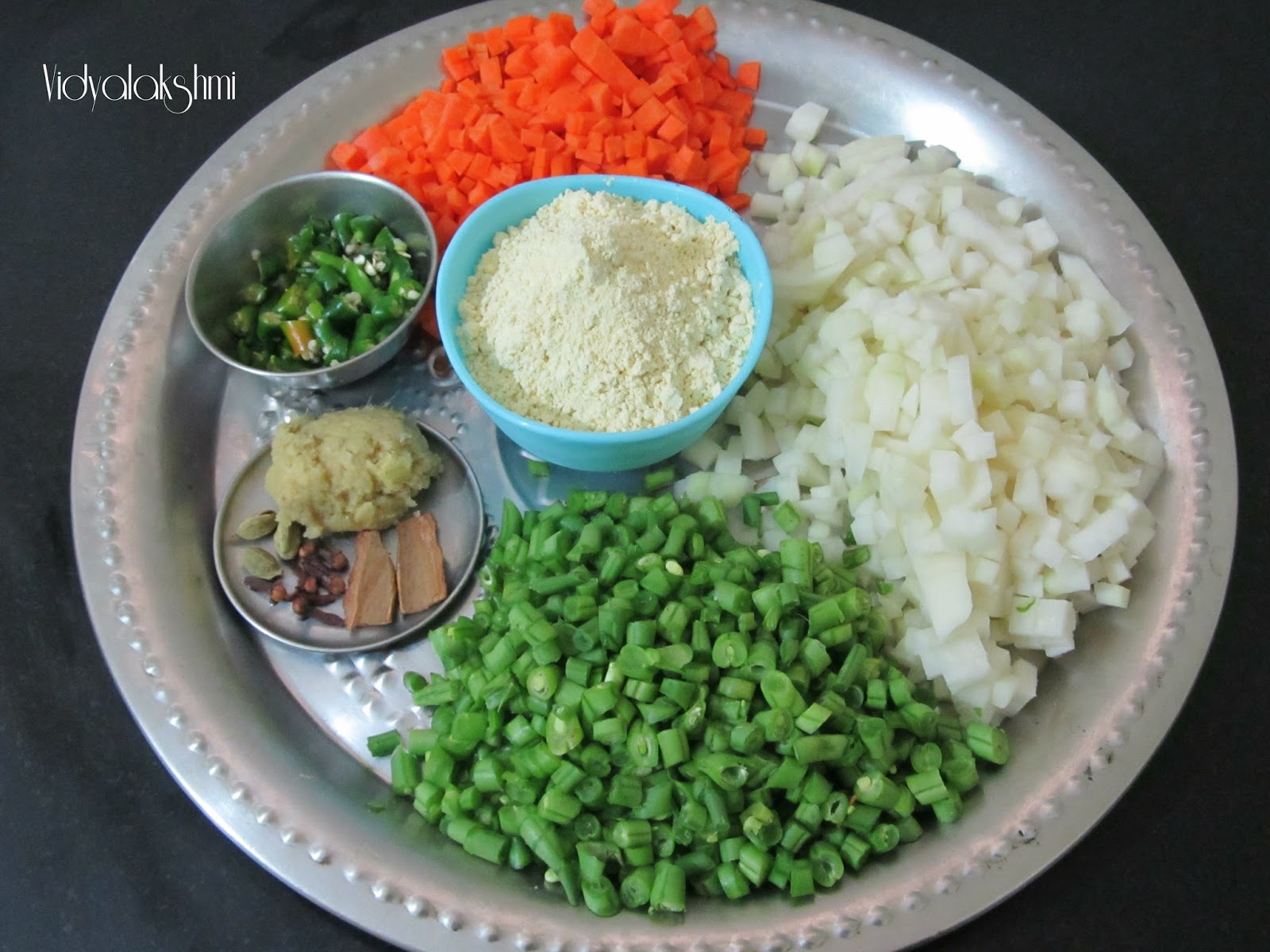 Vidyascooking Grilled Mixed Vegetables South Indian Recipe (Mixed