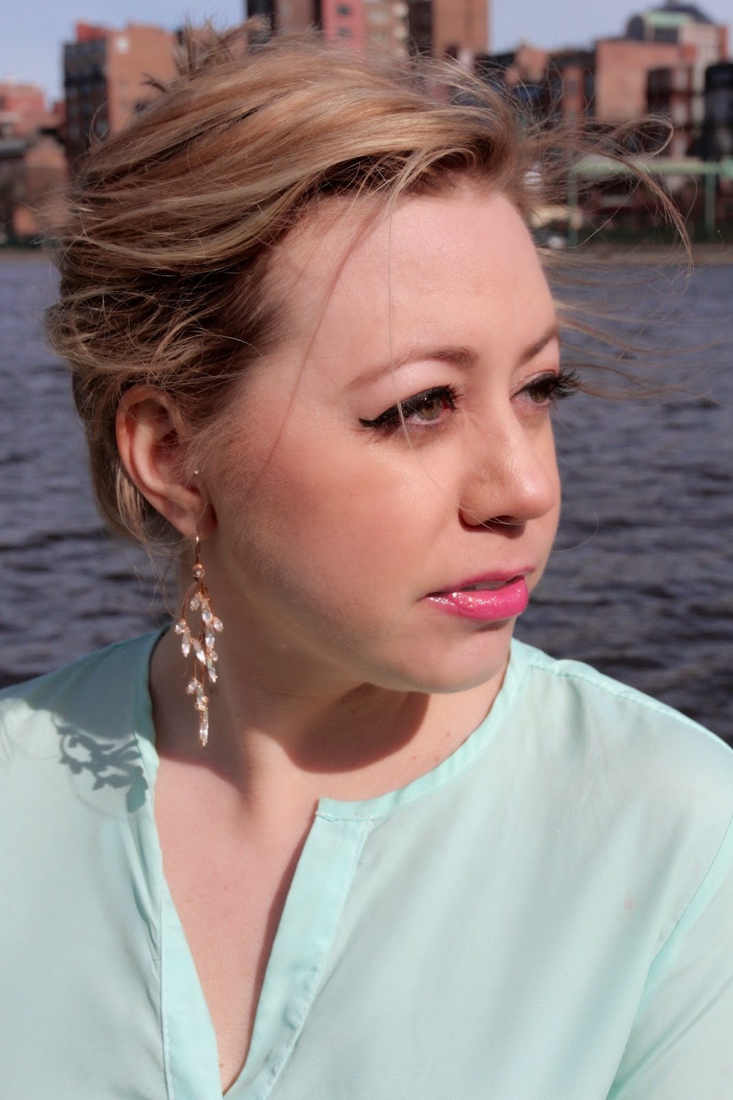 Cupcakes & Couture What I Wore Mint, Pink & White