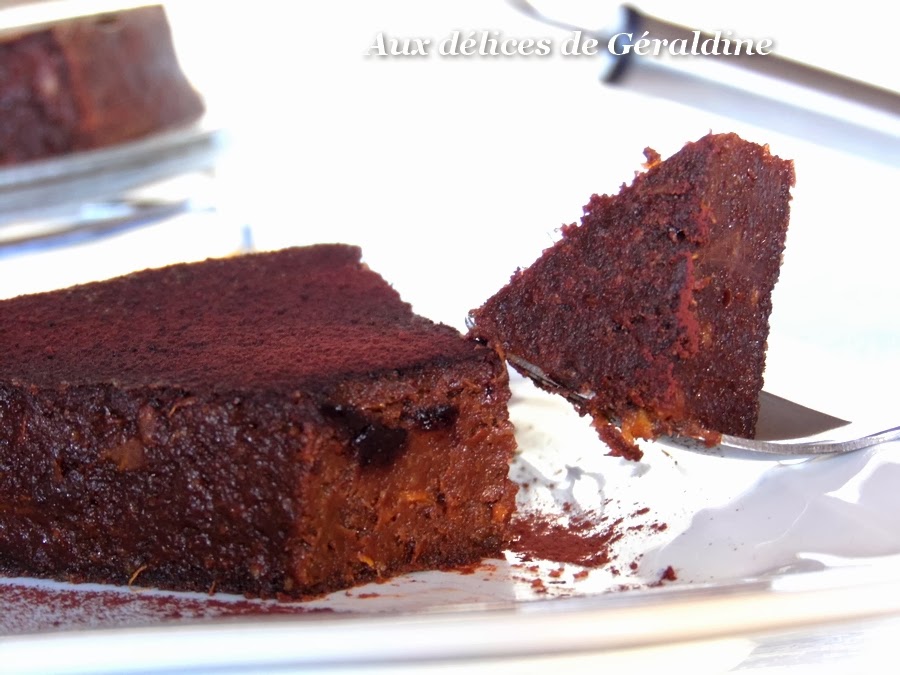 Aux Delices De Geraldine Fondant Au Chocolat A La Patate Douce