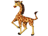 Giraffe cartoon